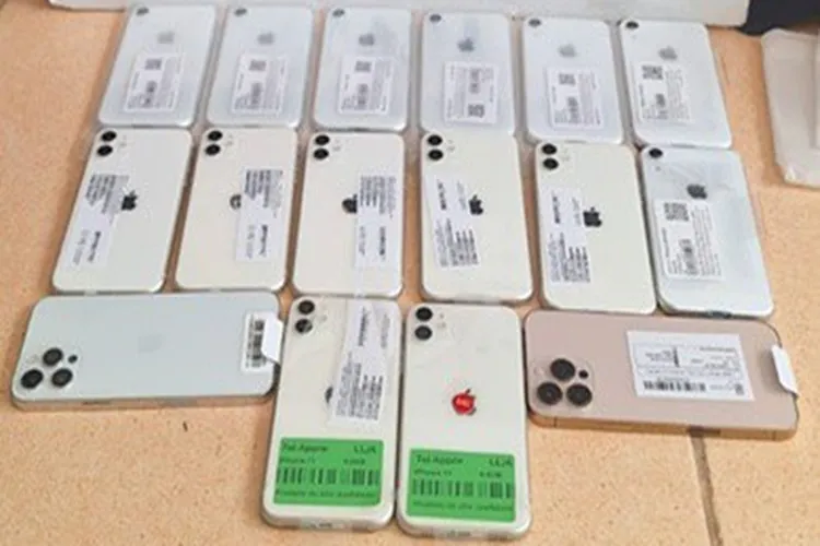 PRF apreende 16 Iphones importados irregularmente em Poções