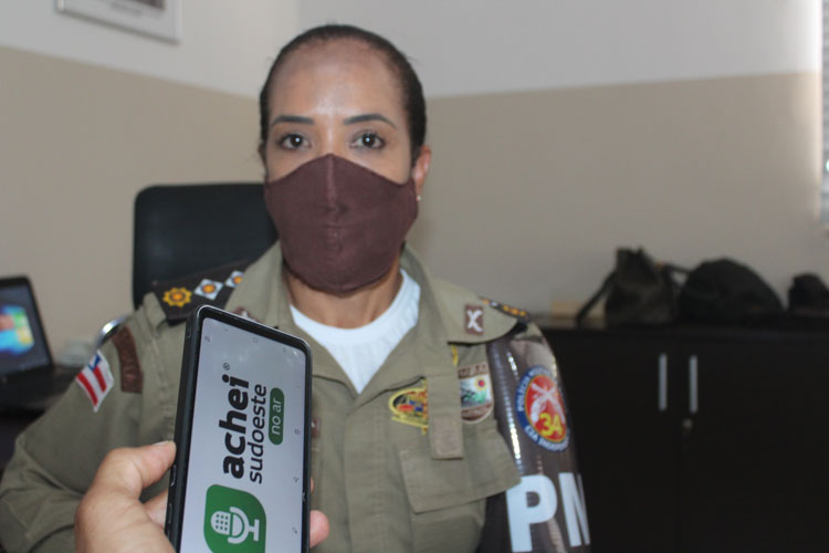 Brumado: Major Leila pede apoio da população para enfrentamento à criminalidade na zona rural