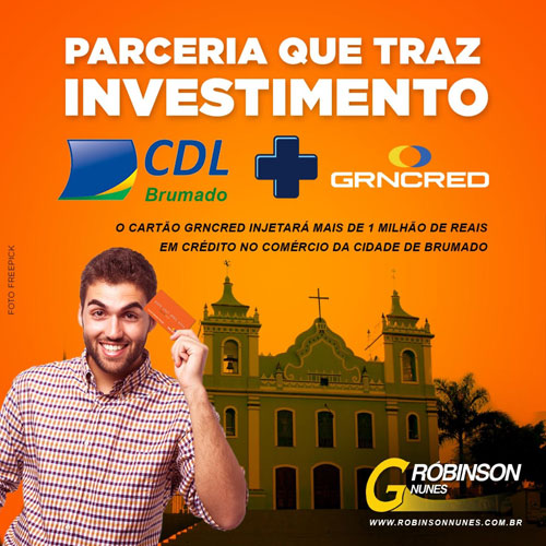 Com o cartão GRNCRED você tem crédito fácil e confiável!