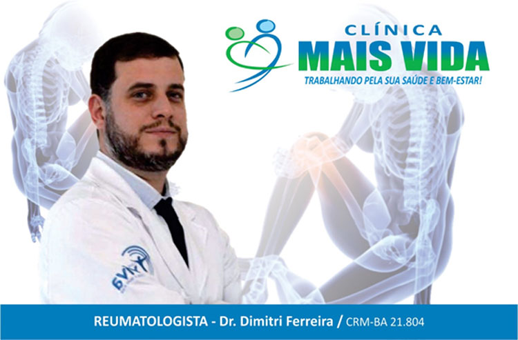 Reumatologista Dimitri Ferreira, especialista em cuidados da dor crônica, passa a atender na Clínica Mais Vida