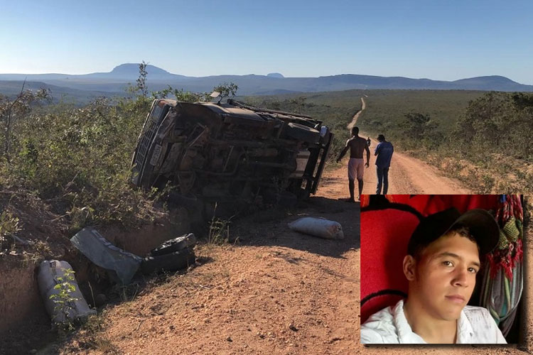 Jovem brumadense morre após veículo capotar em estrada vicinal em Ituaçu