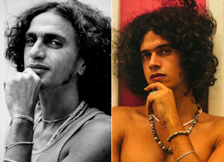 Brumadense Rodrigo Lelis vive Caetano Veloso em filme sobre Gal Costa