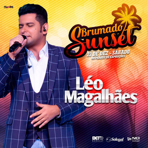 Léo Magalhães é a segunda atração confirmada para o Brumado Sunset