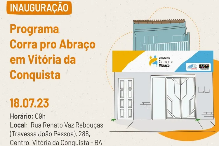 Programa Corra pro Abraço inaugura nova unidade em Vitória da Conquista