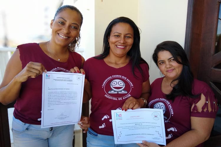 Caase e Passos que Salvam apresentam relatório de prestação de contas da caminhada 2019 em Brumado
