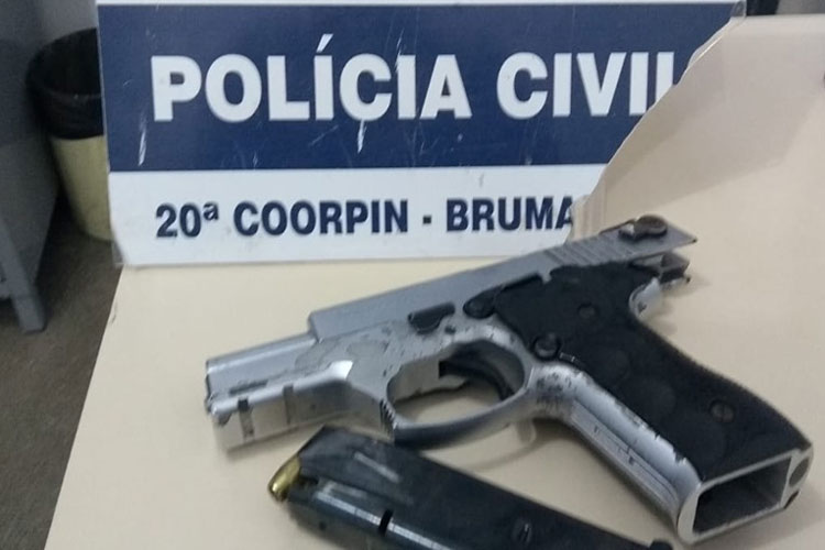 Polícia Civil apreende pistola e elucida tentativa de homicídio em Brumado