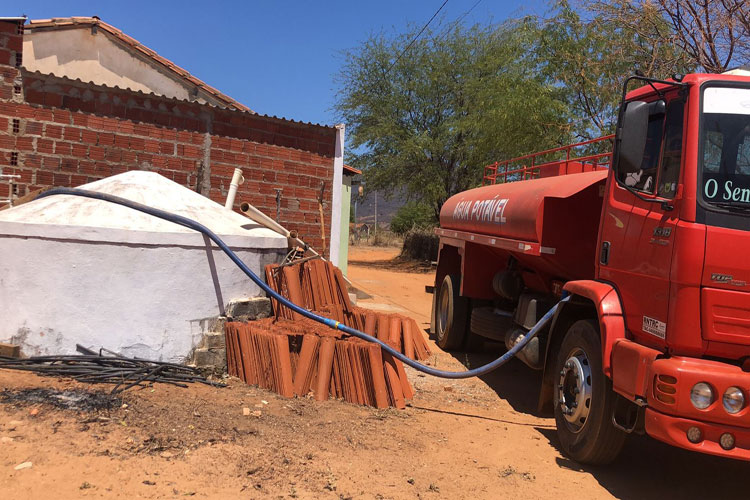Retorno da Operação Pipa renova alegria para moradores castigados pela seca em Brumado