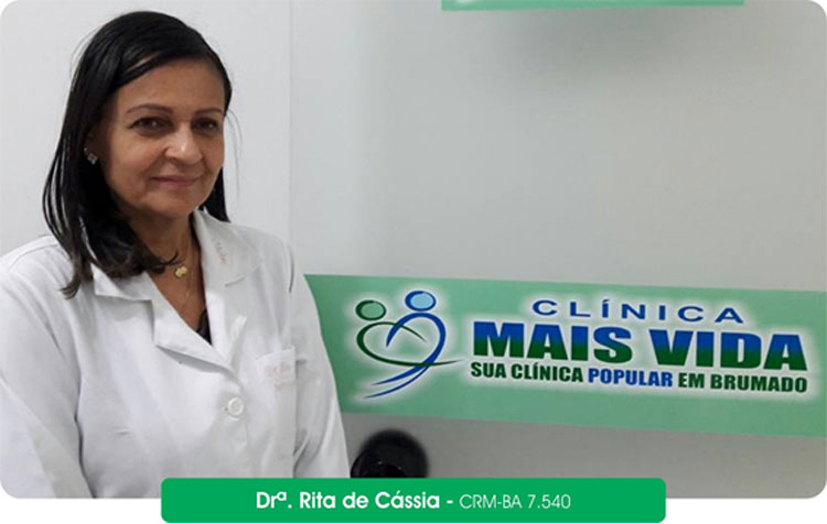 Nefrologista Rita de Cássia realiza atendimento na Clínica Mais Vida em Brumado