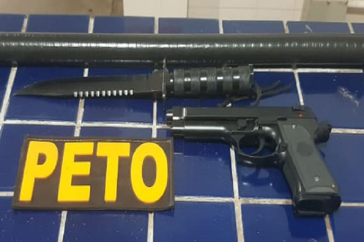 Brumado: Homem ameaça vizinho com arma de brinquedo no Residencial Brisas II