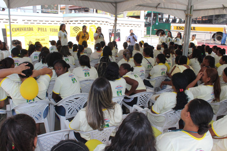 Caminhada onda amarela marca o dia D de combate e prevenção ao suicídio em Brumado