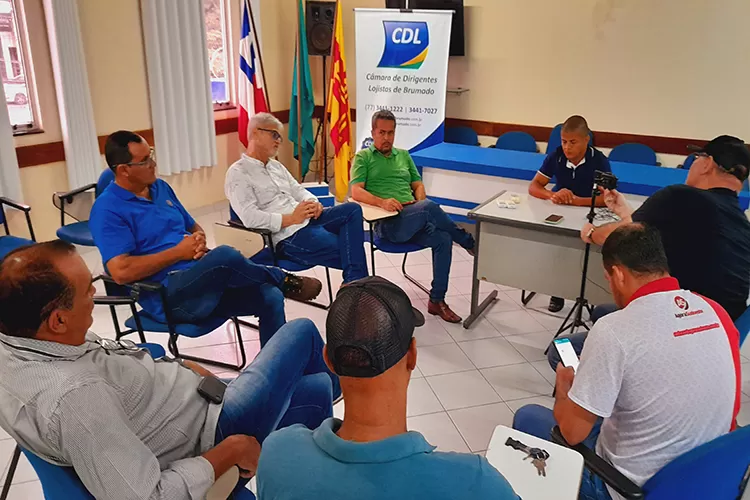 CDL debate com a imprensa mobilização em prol da instalação do Batalhão da PM em Brumado