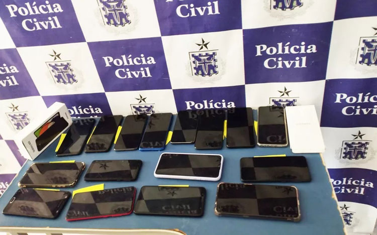 Jovem é preso após 'comprar' celulares e aplicar golpe do pix falso no interior da Bahia