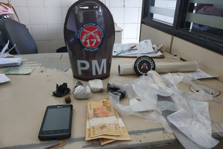 Guanambi: Durante Operação Força Tática, PM prende indivíduo com drogas