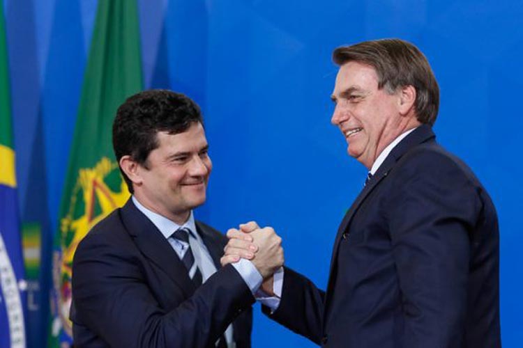 De vice dos sonhos, Moro pode virar adversário de Bolsonaro em 2022