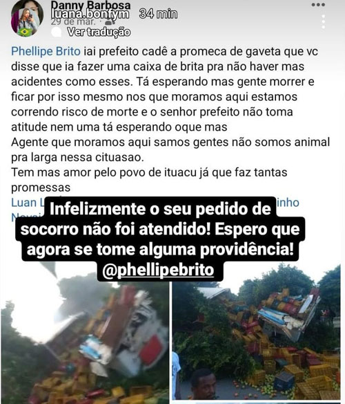 Mãe e filha morrem após carreta desgovernada invadir residência em Ituaçu