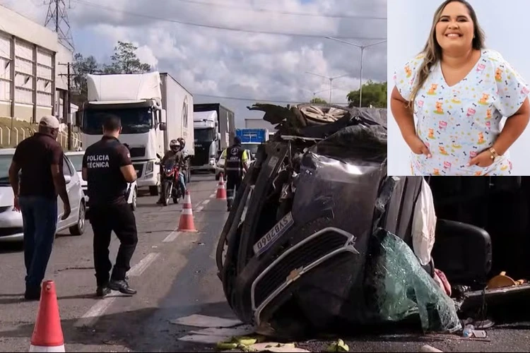 Mulher que acompanhava mãe para hemodiálise morre em acidente na BR-324