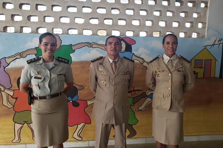 Major Leila e Capitã Lorena são empossadas como novas comandantes da 2ª CIPRv Brumado