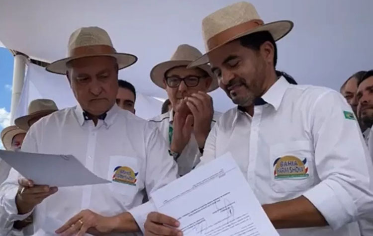 Bahia e Tocantins assinam acordo sobre traçado de fronteira