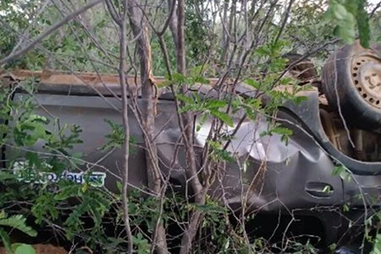 Duas mulheres ficaram feridas após capotamento em Palmas de Monte Alto