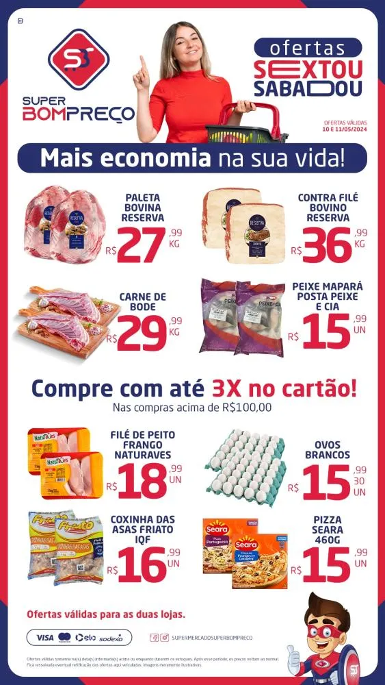 Confira as promoções no Supermercado Super Bom Preço em Brumado