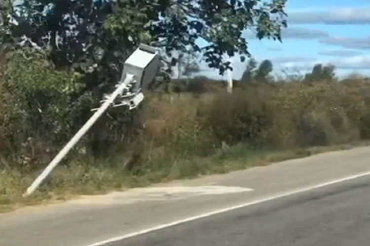 Vândalos destroem radares instalados nas rodovias de Anagé e Tanhaçu