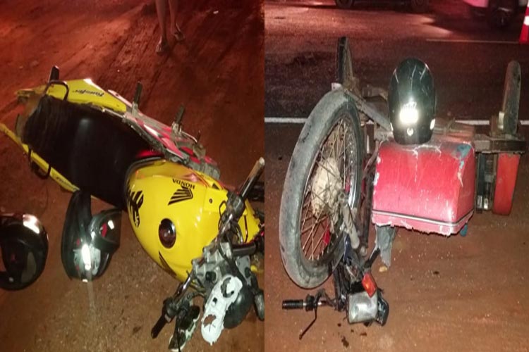 Brumado: Três ficam feridos em acidente envolvendo motocicletas na BA-148 em Lagoa Funda