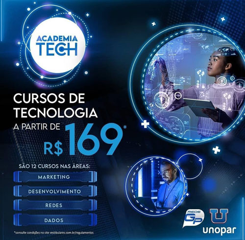 Unopar de Brumado promove cursos na área de tecnologia