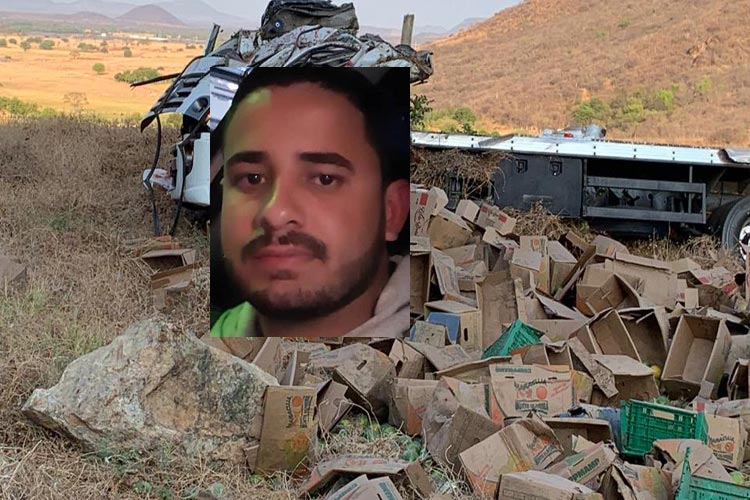 Jovem caminhoneiro de 26 anos morre em capotamento na BR-030 em Guanambi