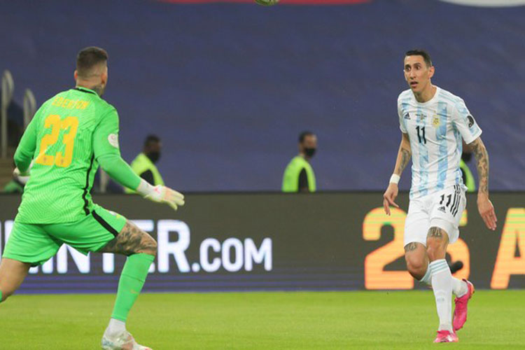 Argentina vence o Brasil e é campeã da Copa América