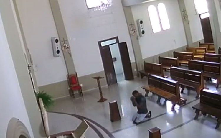 Homem é flagrado após furtar dinheiro em convento de Jequié