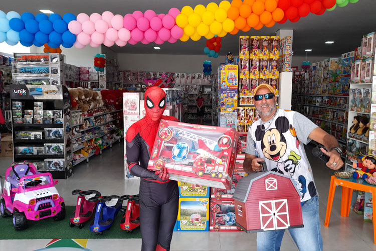 Dia das crianças aquece as vendas com grande variedade de brinquedos em Brumado