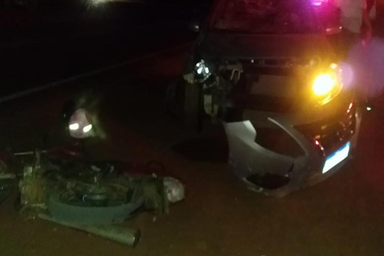 Brumado: Motociclista fica em estado grave após colisão no Anel Rodoviário do Bairro Esconso