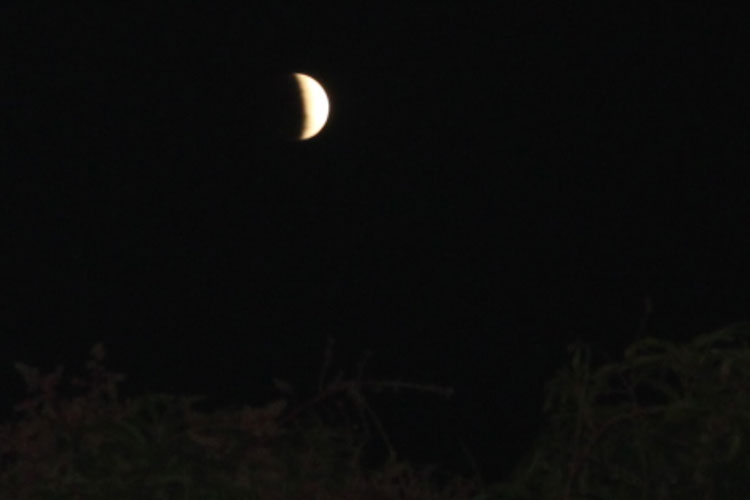 Cinquenta anos após homem pisar na Lua, brumadenses apreciaram o eclipse lunar