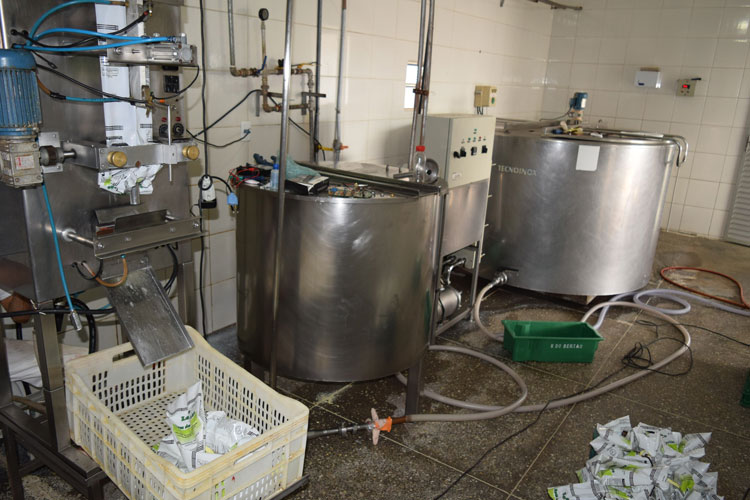 Falha mecânica prejudica pasteurização do leite em Brumado