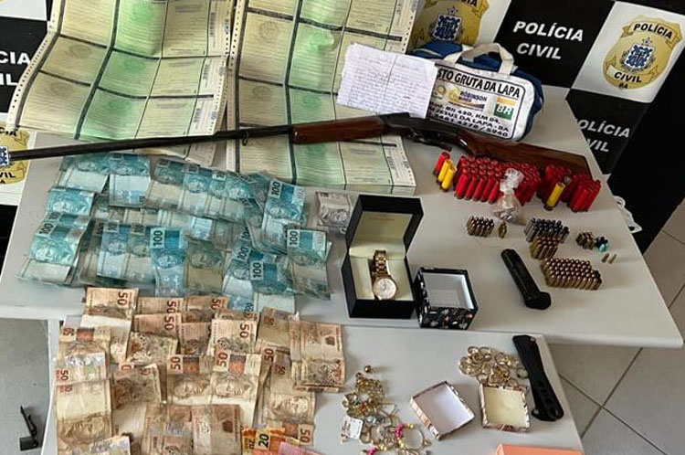 Polícia Civil desmonta quadrilha que roubou R$ 820 mil em joias e celulares no oeste da Bahia
