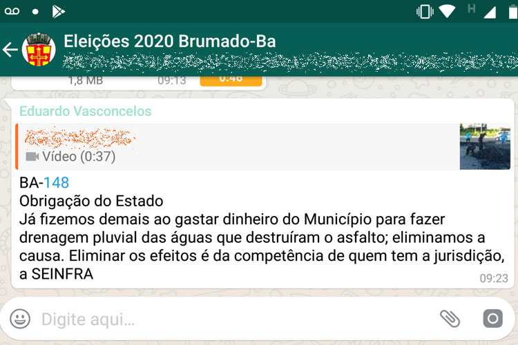 Brumado: Populares tampam buracos na BA-148 e protestam contra prefeito