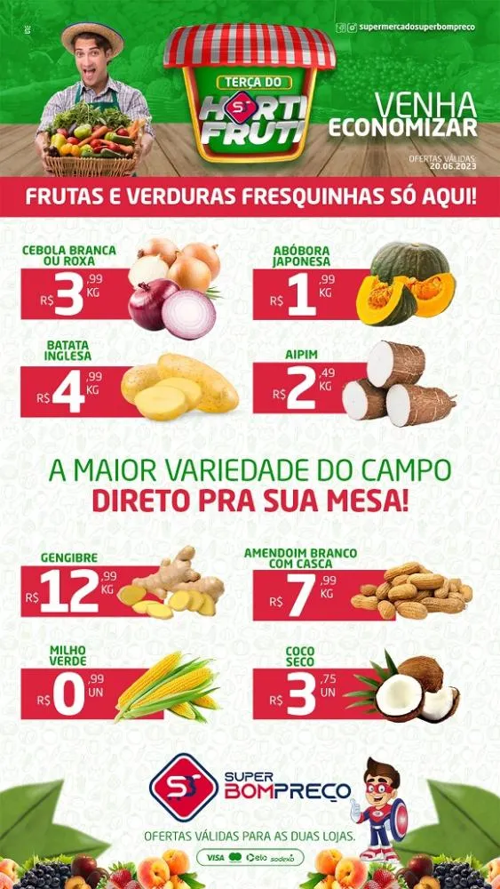 Confira as promoções no Supermercado Super Bom Preço em Brumado