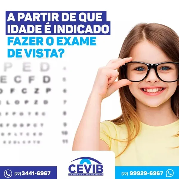 Cevib alerta para importância da consulta oftalmológica na primeira infância