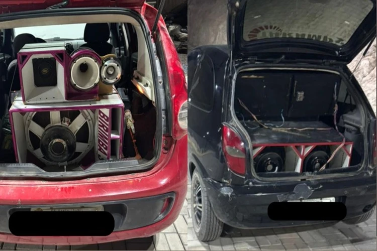 24º BPM apreende veículos e equipamentos de som em Barra da Estiva