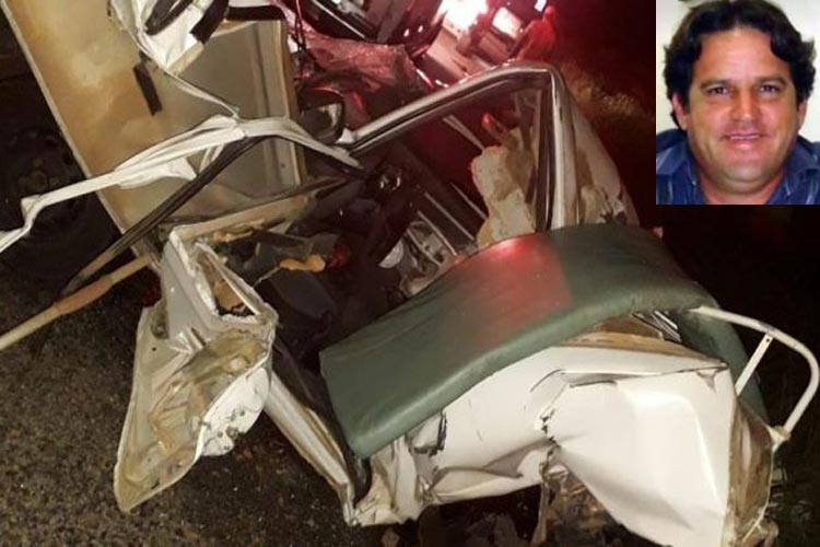 Guanambi: Acidente ceifa a vida de motorista de ambulância de Caetité na BR-030