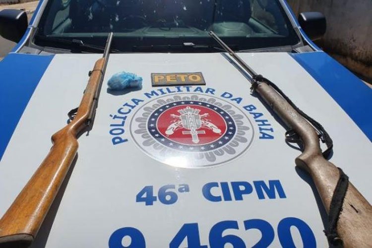 Homem é detido por porte ilegal de arma de fogo em Rio do Pires