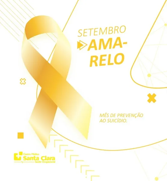 Clínica Santa Clara destaca Setembro Amarelo e necessidade de cuidar da saúde mental