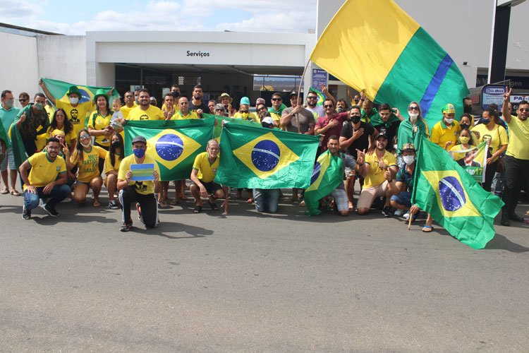 'Nova Independência do Brasil' é realizada em Brumado em favor de Jair Bolsonaro