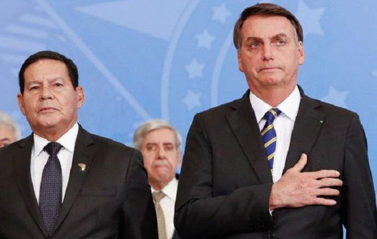Hamilton Mourão afirma que não há clima para impeachment de Jair Bolsonaro