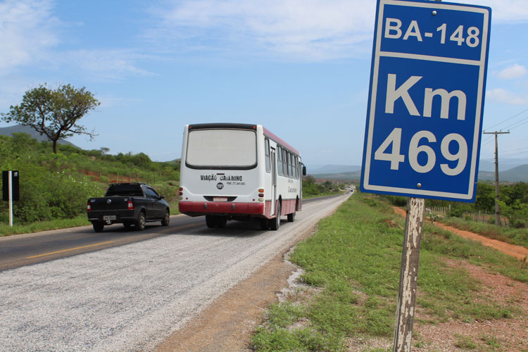 Brumado: Alertas de risco no trecho das obras de manutenção da BA-148 são ignorados por condutores