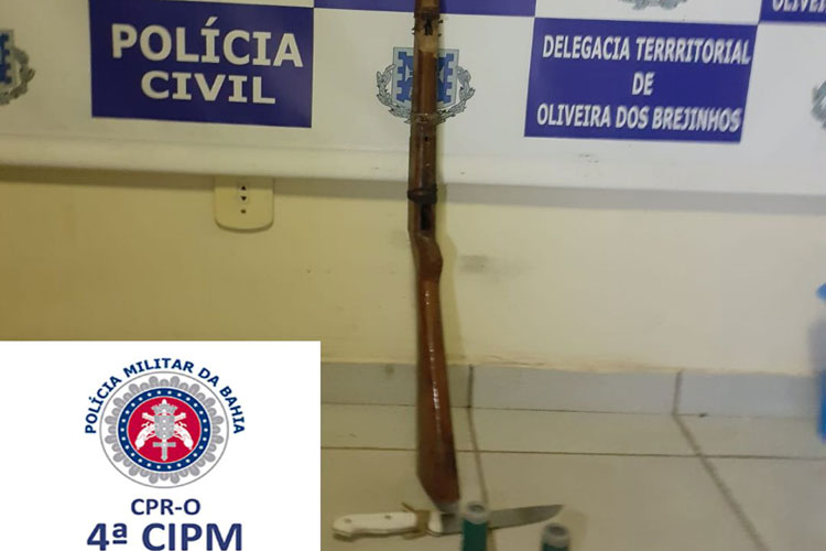 Enteado atinge padrasto com golpe de faca na cidade de Oliveira dos Brejinhos