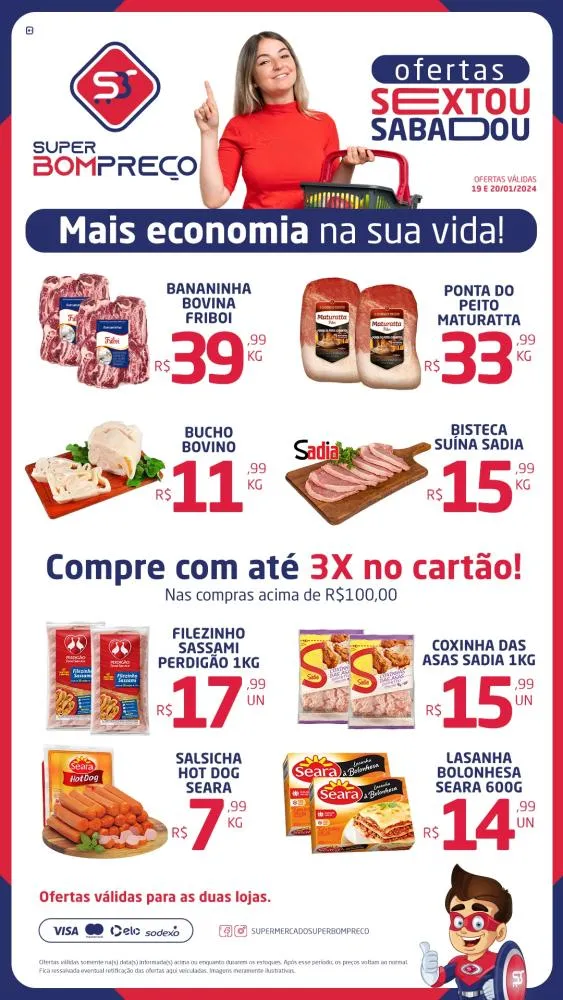 Confira as promoções no Supermercado Super Bom Preço em Brumado