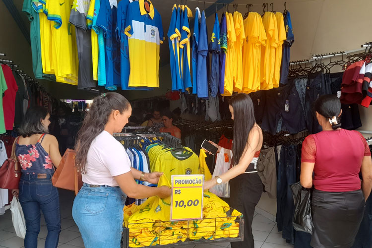 CDL acredita que vitórias do Brasil na Copa vão ajudar aquecer as vendas em Brumado