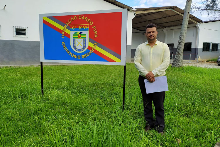 Coordenador da Operação Pipa garante retorno das ações em Brumado, garante Amarildo