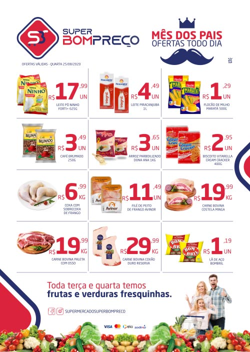 Confira as promoções no Supermercado Super Bom Preço em Brumado